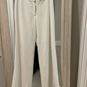 Wide leg trousers. Off white. Stunning!